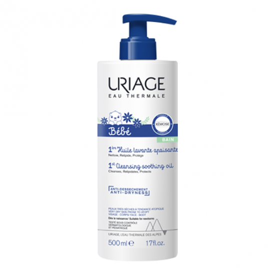 Uriage bébé 1ère huile lavante 500ml