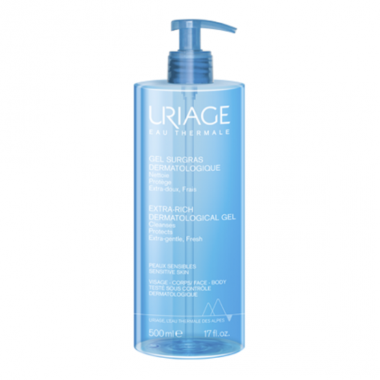 Uriage gem surgras liquide dermatologique flacon 500ml