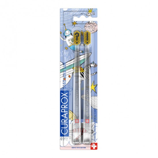 Curaprox Brosse à dents CS 5460 ultra soft duo hento toto
