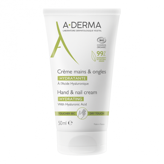 A-derma crème mains & ongles hydratante 50ml