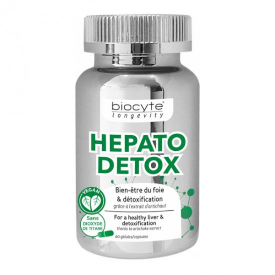 Biocyte longevity hepato detox 60 gélules