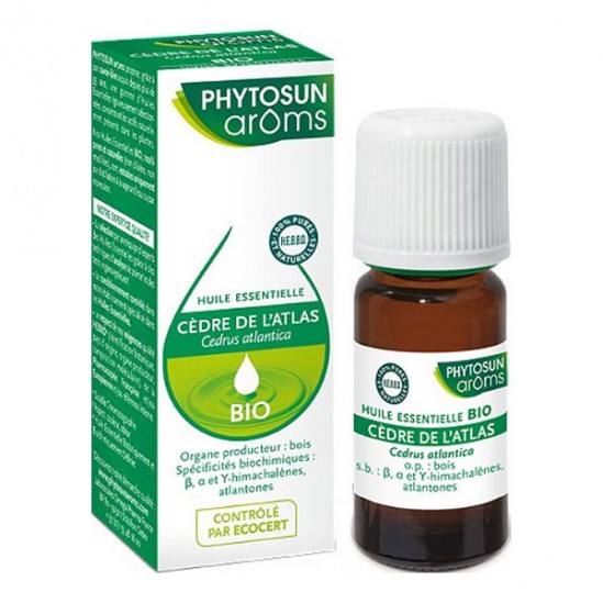 Phytosun Arôms huile essentielle Cèdre de L'Atlas bio 5ml