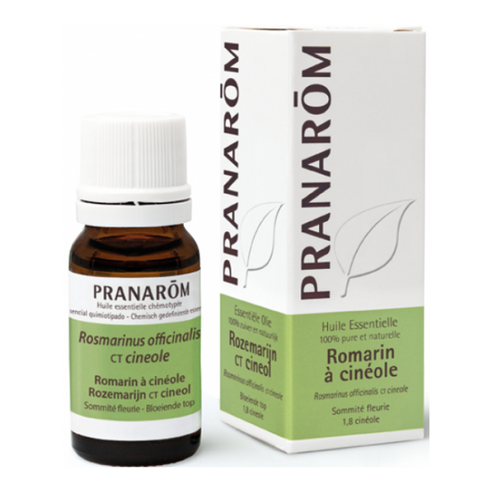 Pranarôm huile essentielle romarin à cinéole 10ml