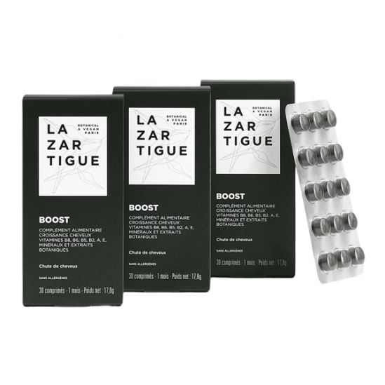 Lazartigue Boost croissance cheveux cure de 3 mois