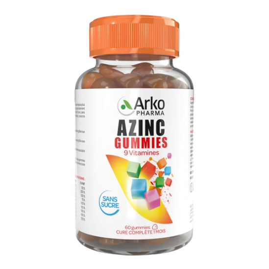 Arkopharma Azinc 9 vitamines 60 gummies