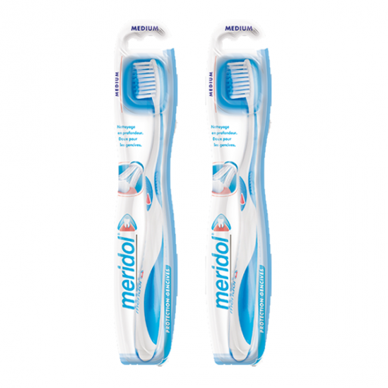Meridol brosse à dent medium duo pack