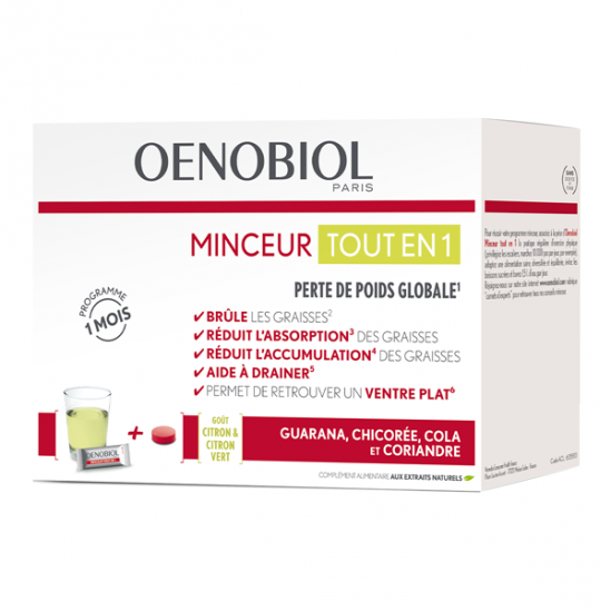 Oenobiol Minceur tout en 1 perte de poids globale