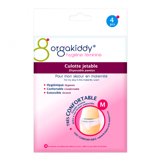 Orgakiddy culotte jetable taille L sachet de 4 pièces