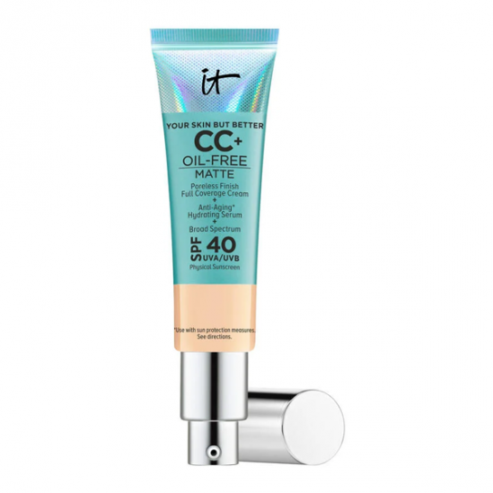It Cosmetics CC+ Oil-Free Matte spf40 fond de teint light medium beige 32ml