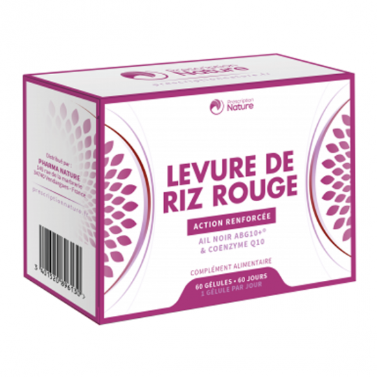 Prescription Nature Levure de Riz Rouge 30 gélules