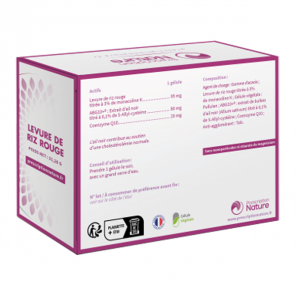 Prescription Nature Levure de Riz Rouge 30 gélules