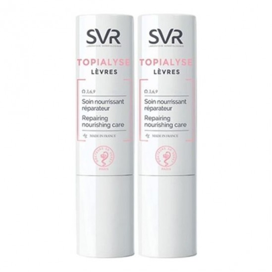 Svr topialyse lèvres lot de 2x4g