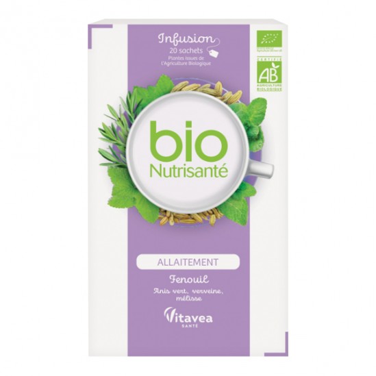 Vitavea infusion bio Allaitement 20 sachets