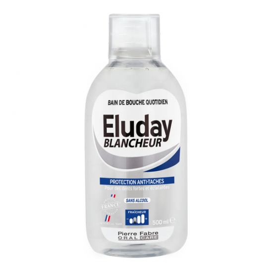 Eluday blancheur bain de bouche quotidien 500ml