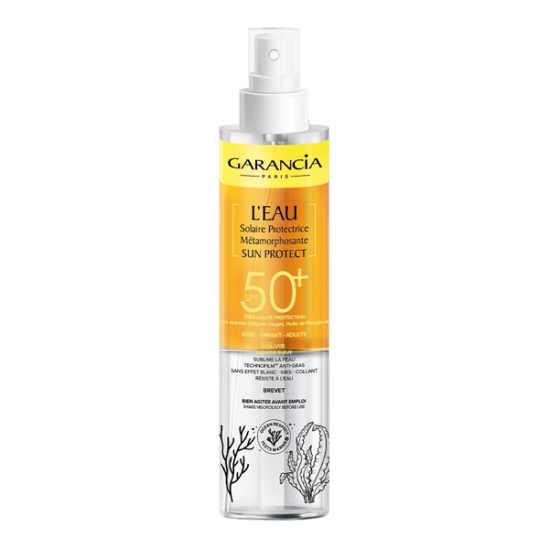 Garancia L'Eau Solaire Protectrice Métamorphosante spf50+ 150ml