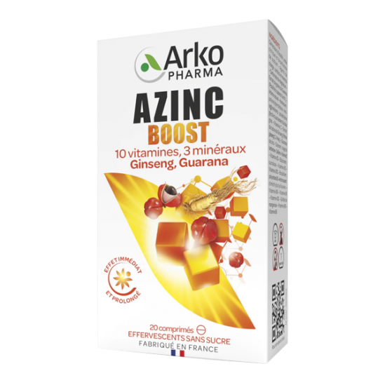 Azinc Boost effervescent eff dès 15 ans 20 comprimés