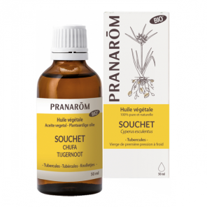 Pranarôm huile végétale souchet bio 50ml