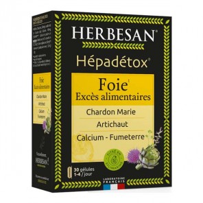 Herbesan Hépadétox Foie 45 gélules