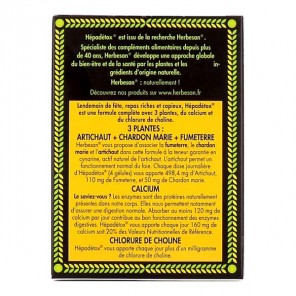 Herbesan Hépadétox Foie 45 gélules
