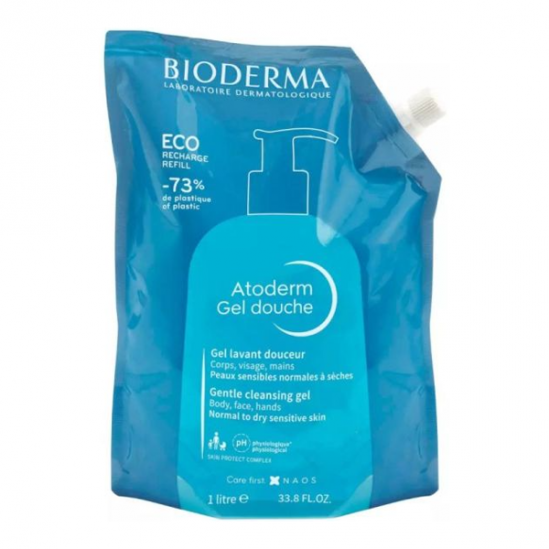 Bioderma Atoderm gel douche eco-recharge 1L