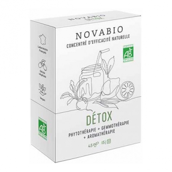 Novabio Détox 45 gélules