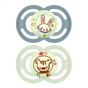 Mam Perfect Nuit 18 mois+ sucettes lot de 2