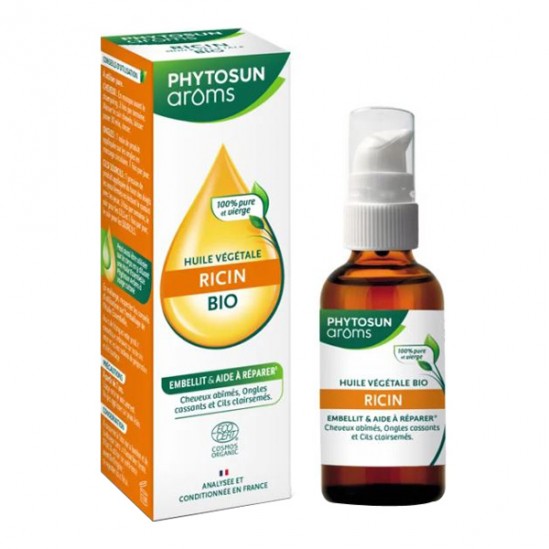 Phytosun Arôms Ricin huile végétale bio 50ml