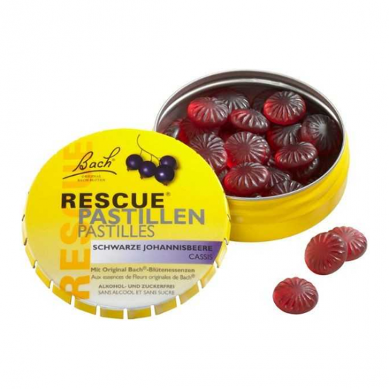 Fleurs de Bach Rescue pastilles cassis 50gr