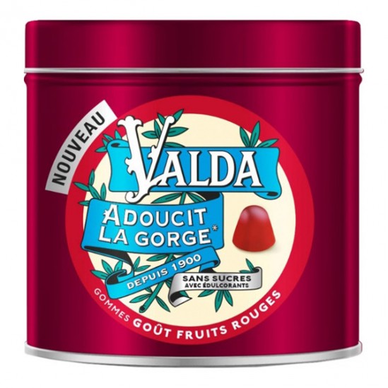 Valda gommes aux fruits rouges 140gr