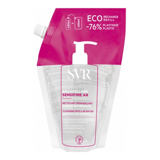 SVR Sensifine AR eau micellaire éco-recharge 400ml
