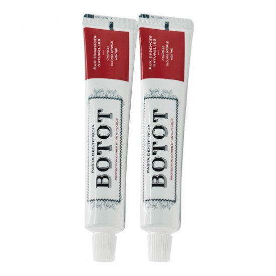 Botot dentifrice cannelle clou de girofle menthe lot de 2x75ml