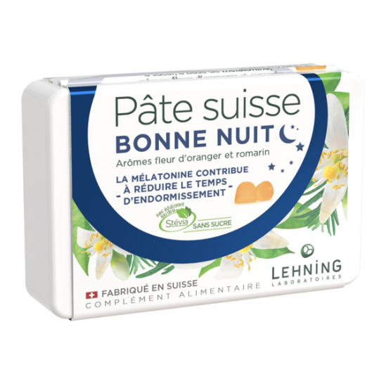 Lehning Pâte Suisse Bonne Nuit 40 gommes