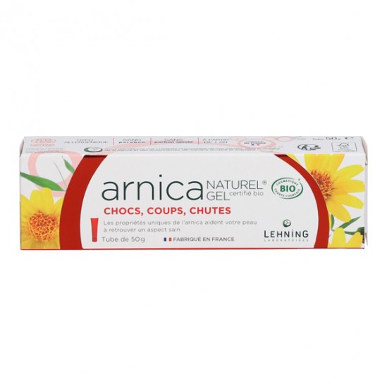 Lehning Arnica Naturel gel certifié bio 50gr