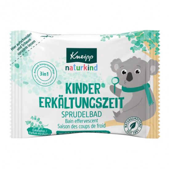 Kneipp Naturkind bain effervescent saison des coups de froid 80gr