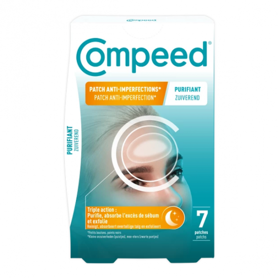 Compeed 7 patchs nuit anti-imperfections