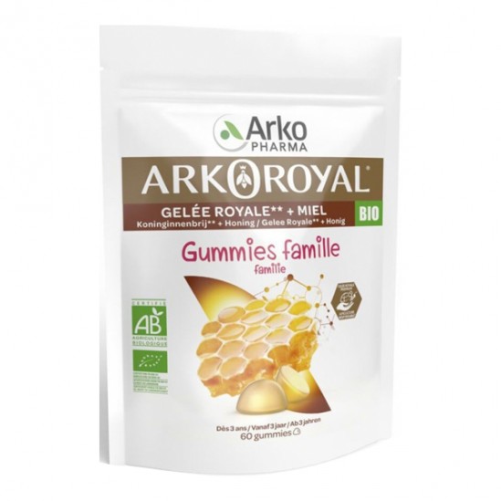 Arkopharma Arkoroyal Gummies famille bio 60 gummies