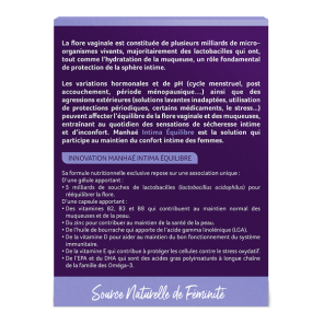 Manhaé Intima Equilibre 30 gélules