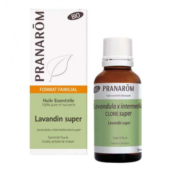 Pranarôm Lavandin Super huile essentielle bio 30ml
