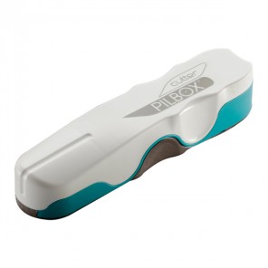 Pilbox Cutter orange-vert-turquoise