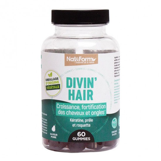 Nat & Form Divin'Hair 60 gummies