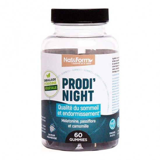 Nat & Form Prodi'Night 60 gummies