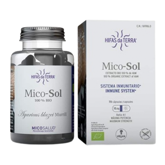 Hifas da Terra Mico-Sol 70 gélules