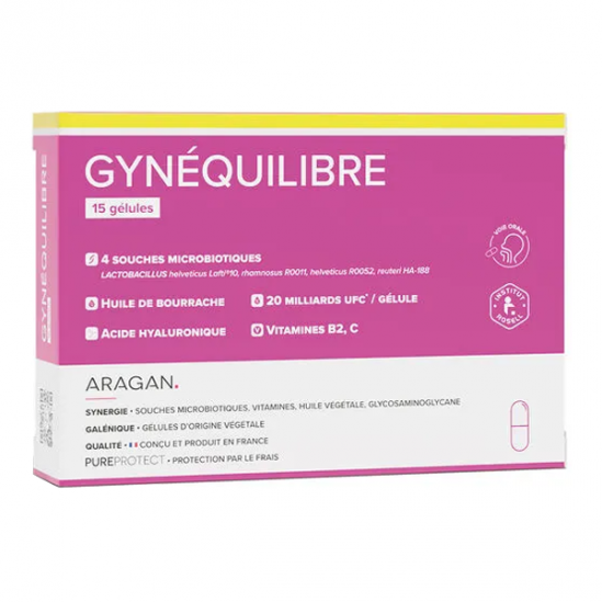 Aragan Gynéquilibre 15 gélules