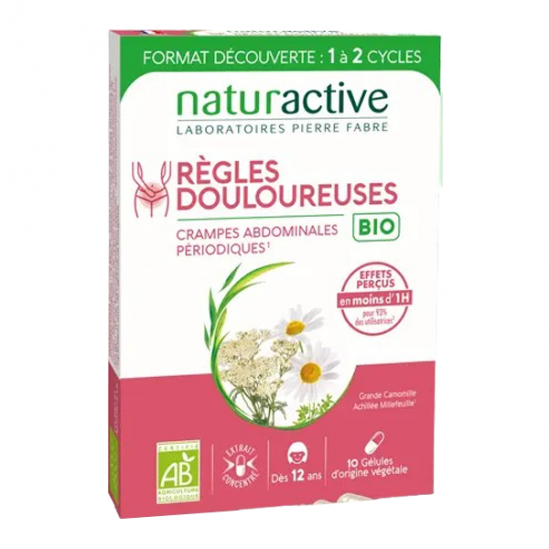 Naturactive règles douloureuses bio 10 gélules