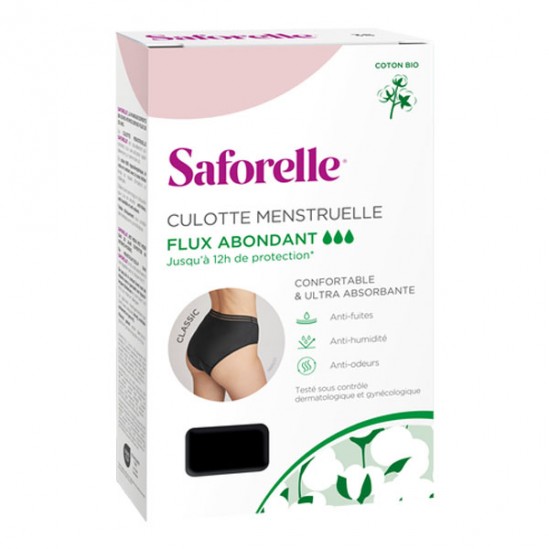 Saforelle Classic culotte menstruelle flux abondant T40