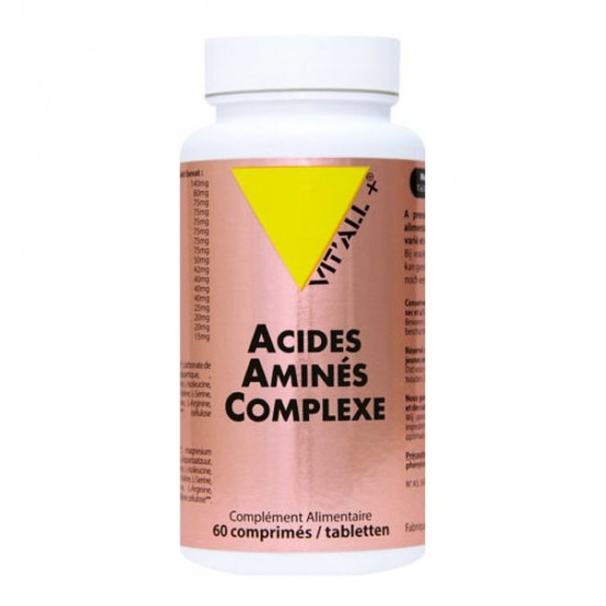 Vitall+ Acides Aminés Complexe 60 comprimés