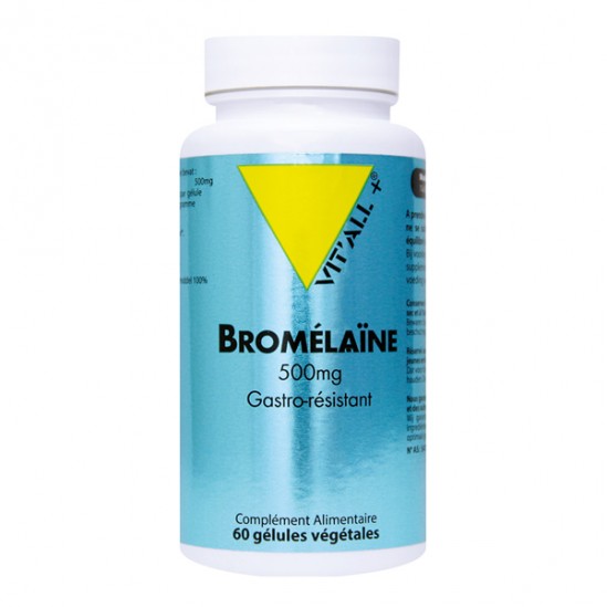 Vitall+ bromelaine 500mg 60 capsules