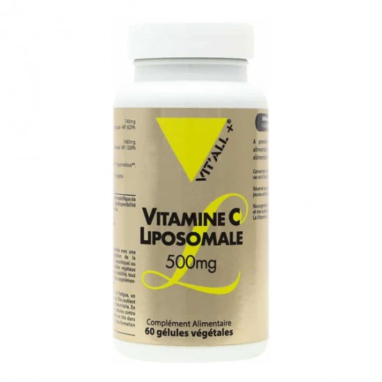 Vitall+ Vitamine C Liposomale 500mg 60 gélules végétales