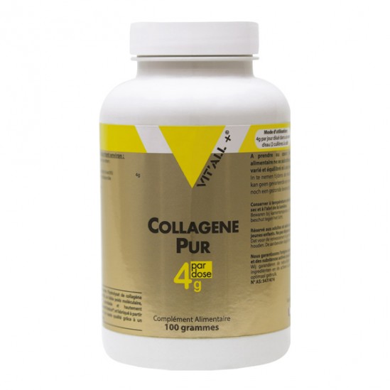 Vitall+ Collagène Marin Pur en poudre 100gr