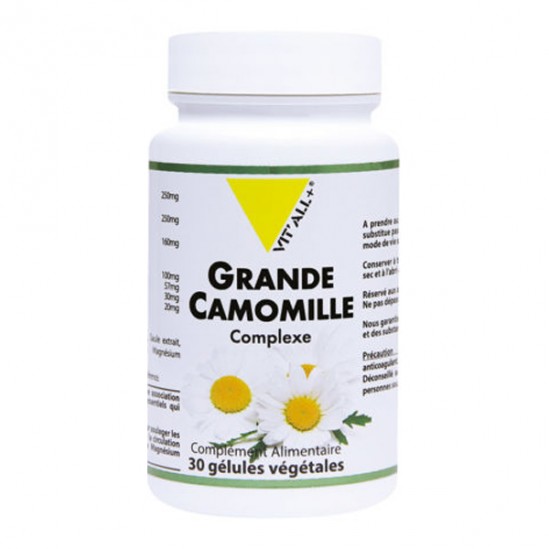 Vitall+ Grande Camomille Complexe 30 gélules